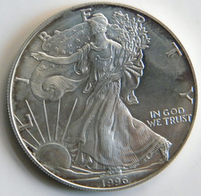 Moneta argento dollaro usato  Bologna