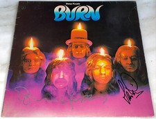 DEEP PURPLE Burn RARE SIGNED VINYL LP AUTOGRAPHED BY IAN PAICE & GLENN HUGHES, usado comprar usado  Enviando para Brazil