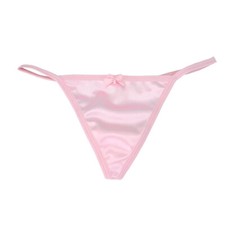 Calcinha feminina biquíni birefs micro tanga cetim sedoso lingeire, usado comprar usado  Enviando para Brazil