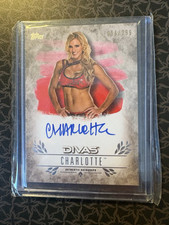 Charlotte flair autograph usato  Torre Canavese