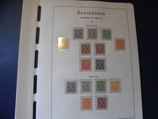 Briefmarkensammlung bizone gebraucht kaufen  München