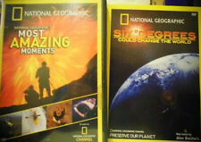 2 Educational National Geographic DVD Six Degrees & Most Amazing Moments comprar usado  Enviando para Brazil
