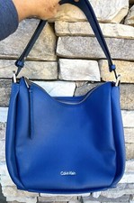Bolsa tiracolo Calvin Klein prisma zíper superior conversível ombro a azul royal - comprar usado  Enviando para Brazil