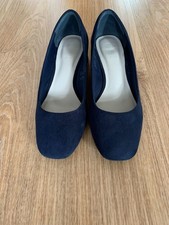 Navy faux suede for sale  BRENTWOOD