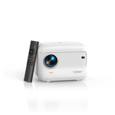 Używany, Yaber E1 Mini projektor 9000 lumenów 1080p biały na sprzedaż  PL