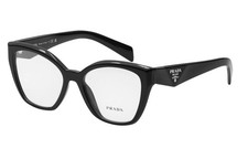 Óculos femininos PRADA PR 20ZV 16K-1O1 preto lente demo 54 mm comprar usado  Enviando para Brazil