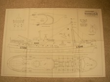 Model boats plans for sale  BURRY PORT