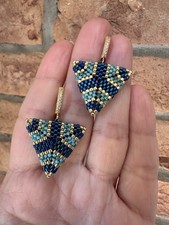 Używany, Kolczyki Hand Made Z Koralików  na sprzedaż Używany, Kolczyki Hand Made Z Koralików  na sprzedaż  PL