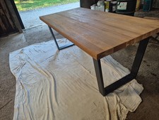 Solid oak table for sale  SAFFRON WALDEN