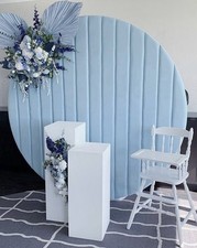 Round velvet backdrop for sale  EDGWARE