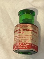 Poison bottle 2oz for sale  HINCKLEY