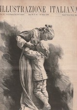 Illustrazione italiana 1880 usato  Giarre