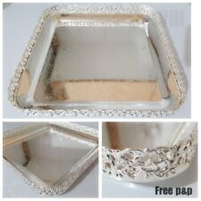 Silver plated square for sale Silver plated square for sale  READING