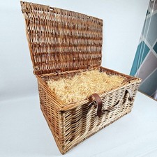 Wicker hamper basket for sale  COLCHESTER