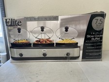 Triple slow cooker for sale  Federal Way