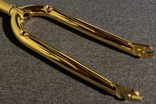 Usado, Garfo Nous Prime BMX Flatland 13mm ouro 24K com suportes de freio removíveis comprar usado  Enviando para Brazil