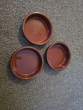 Three brown tapas for sale  KIDDERMINSTER