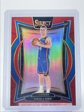 NIKOLA TOPIC 2024-25 SELECT CONCOURSE ROOKIE RED PRIZM RC /199 Q5118, usado comprar usado  Enviando para Brazil