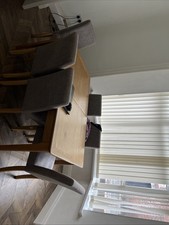 Solid wood dining for sale  SUNDERLAND