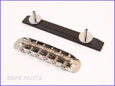 Ponte de guitarra estilo japonês vintage topo plano corpo oco + base de madeira EZPZ PARTS comprar usado  Enviando para Brazil