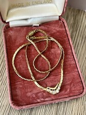 Rhinestone chain necklace for sale Rhinestone chain necklace for sale  YORK