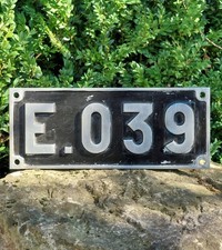 Ancienne plaque wagons d'occasion  Bray-sur-Seine