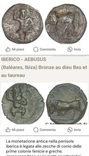 Ebusus moneta ibiza usato  Roma