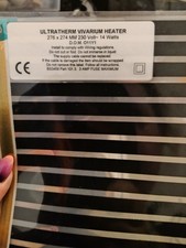 Vivarium heater fully for sale  LANCASTER