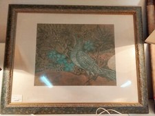 Tableau oiseau peinture d'occasion  Yffiniac