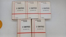 Letteratura italiana critici usato  Fano