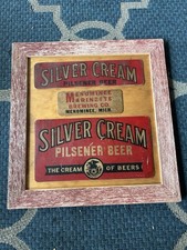 Insegna pubblicitaria birra usato  Spedire a Italy
