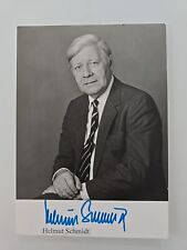 Helmut schmidt autogrammkarte gebraucht kaufen  Möckmühl