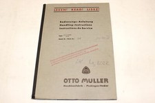 Betriebsanleitung schnellradia gebraucht kaufen  Greppin