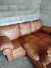 6pc brown leather for sale  Lakeland