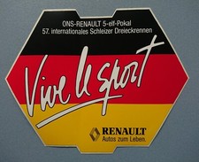 Aufkleber motorsport renault gebraucht kaufen  Rödental
