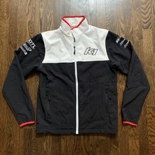 Usado, Jaqueta de corrida K1 Speed equipamento tático de corrida de kart tamanho P preto branco zíper completo comprar usado  Enviando para Brazil