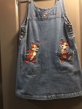 Pantalones de mezclilla vintage Chip And Dale de Disney Store para mujer talla mediana segunda mano  Embacar hacia Argentina