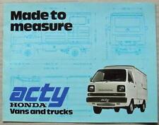 Honda acty van for sale  LEICESTER