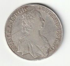 Tallero 1756 maria usato  Foligno