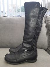 Rieker black leather for sale  BURY