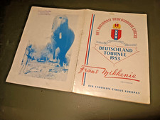 1953 allemagne programme d'occasion  Expédié en France