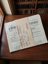 Antique religious newspaper d'occasion  Expédié en Belgium