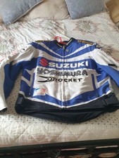 Suzuki motorbike jacket. for sale  NORTHAMPTON