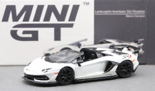 Mini GT TSM modelo 1/64 Lamborghini Aventador SVJ Roadster Bianco Canopus branco comprar usado  Enviando para Brazil