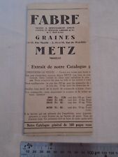 Extrait catalogue general d'occasion  Château-d'Olonne
