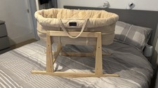 Moses basket rocking for sale  CHESHAM