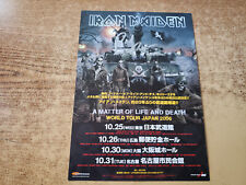 Usado, Pôster autografado Paul Di'Anno 2006 Iron Maiden Matter Of Life/Death Japan Tour comprar usado  Enviando para Brazil