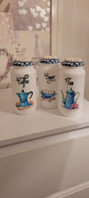 Hand painted tea for sale  LEIGH