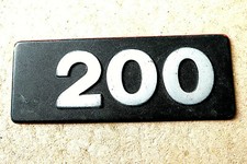 200 grille badge for sale 200 grille badge for sale  EDGWARE