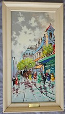 Tableau vintage montmartre d'occasion  Toulouse-